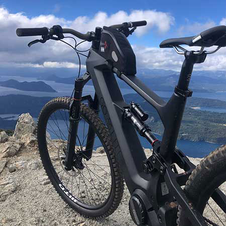 Bicicleta eléctrica para recorrer Bariloche